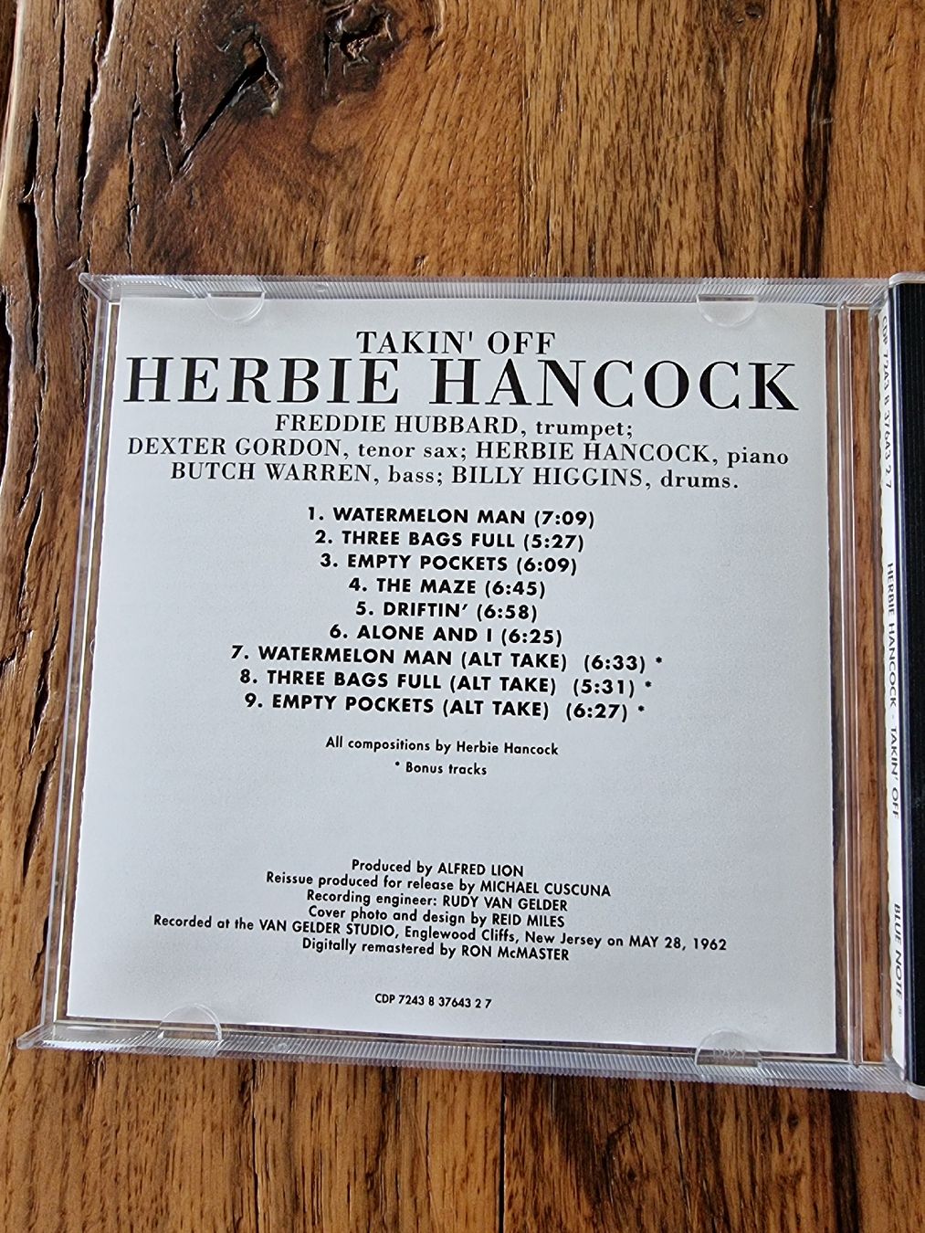 CD: HERBIE HANCOCK TAKIN' OFF – Nuovo (secondo la descrizione) da Zofingen venduto da Tinpan 1