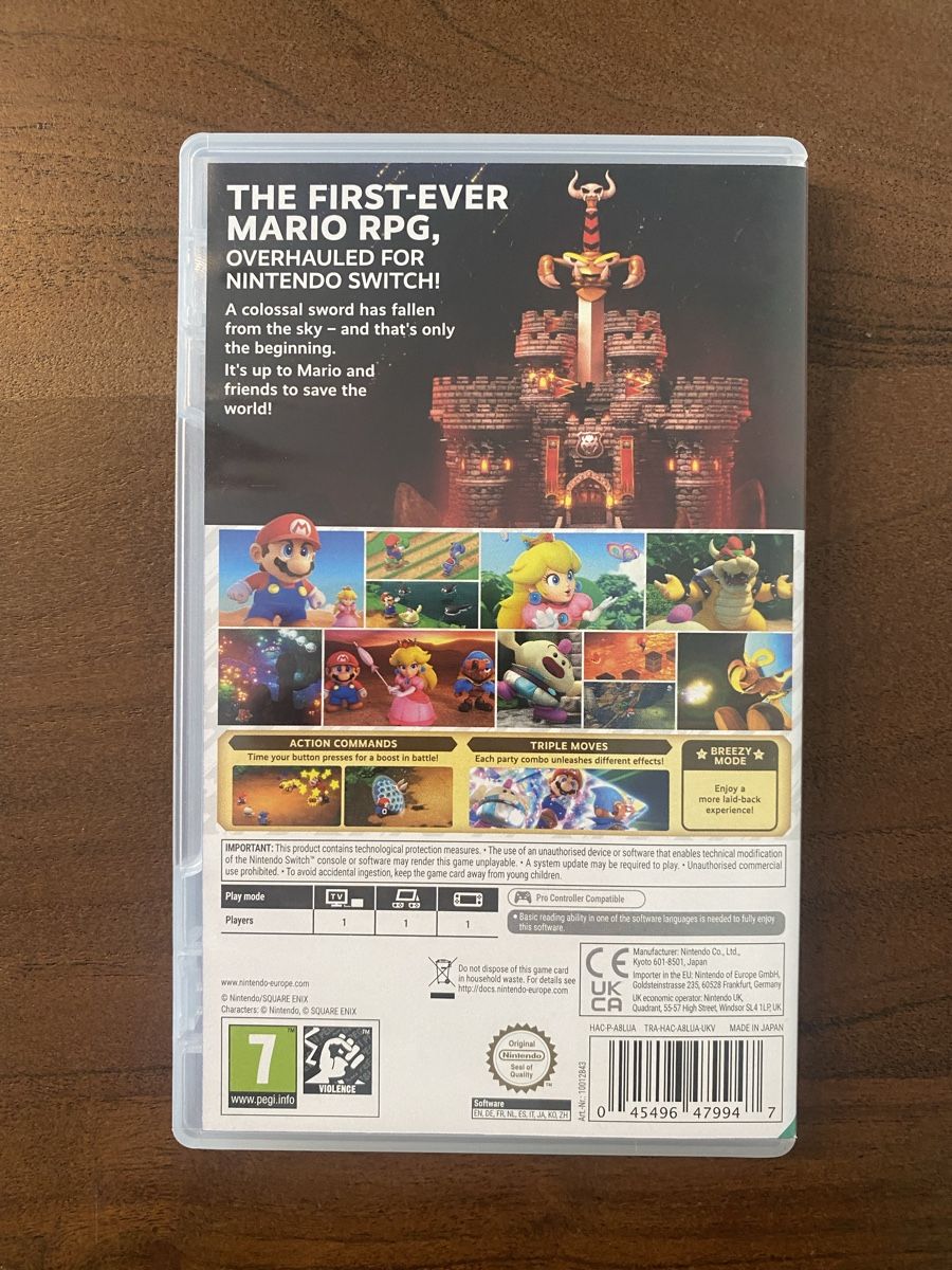Nintendo Giochi: Super Mario RPG für Nintendo Switch – Usato da Thunstetten venduto da Virus_33 2
