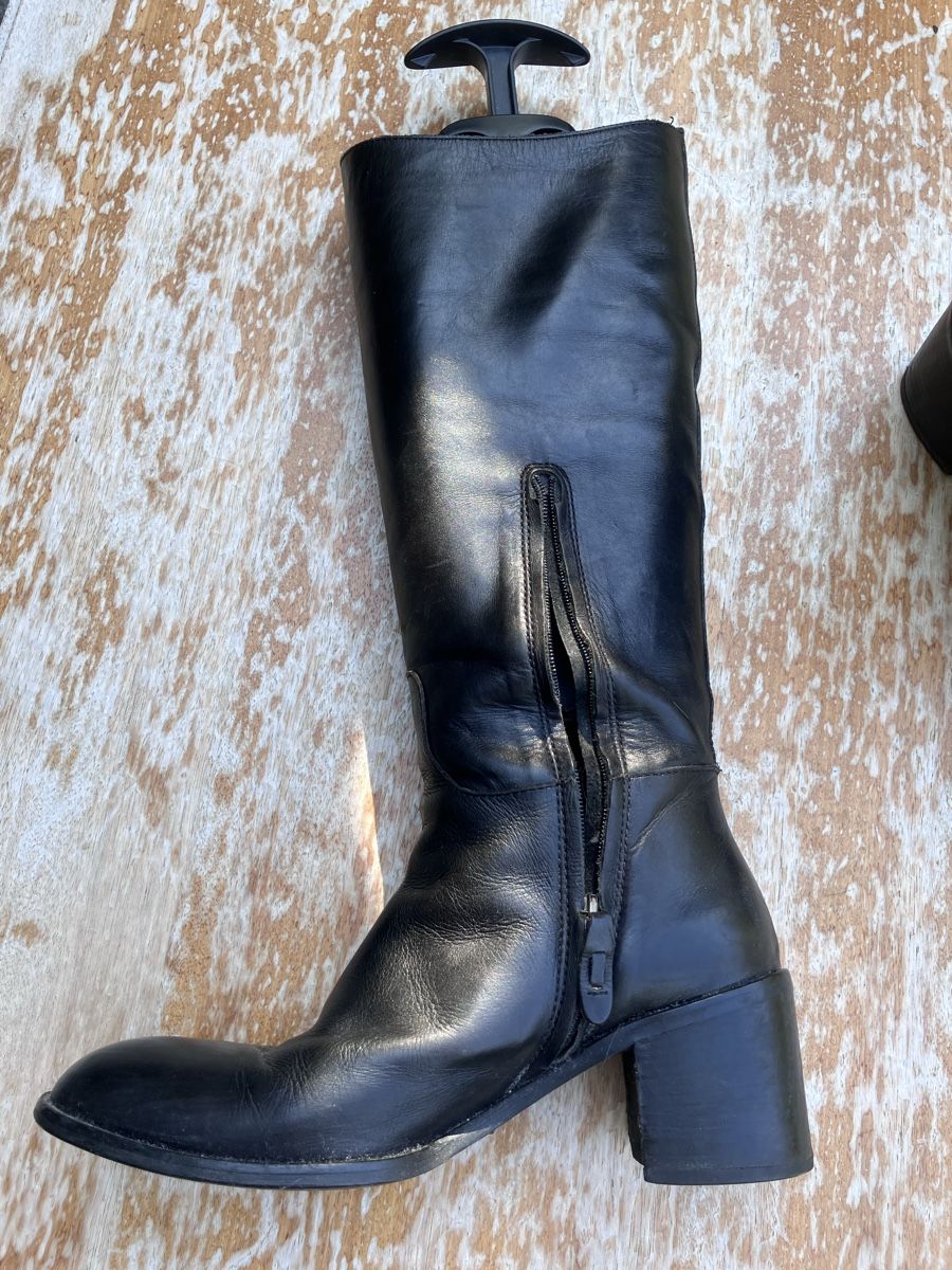 Scarpe da donna: Elegante Lederstiefel Gr. 38 – Usato da Fällanden venduto da Remundn 1