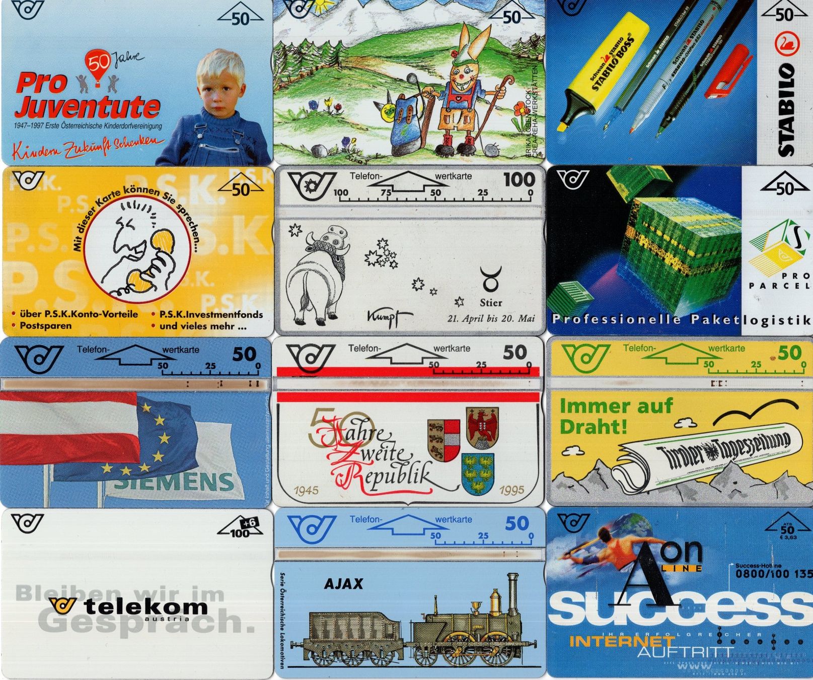 Cartes de téléphone: 29 Telefonkarten von ÖSTERREICH – D'occasion à Eglisau par Chperfins 2