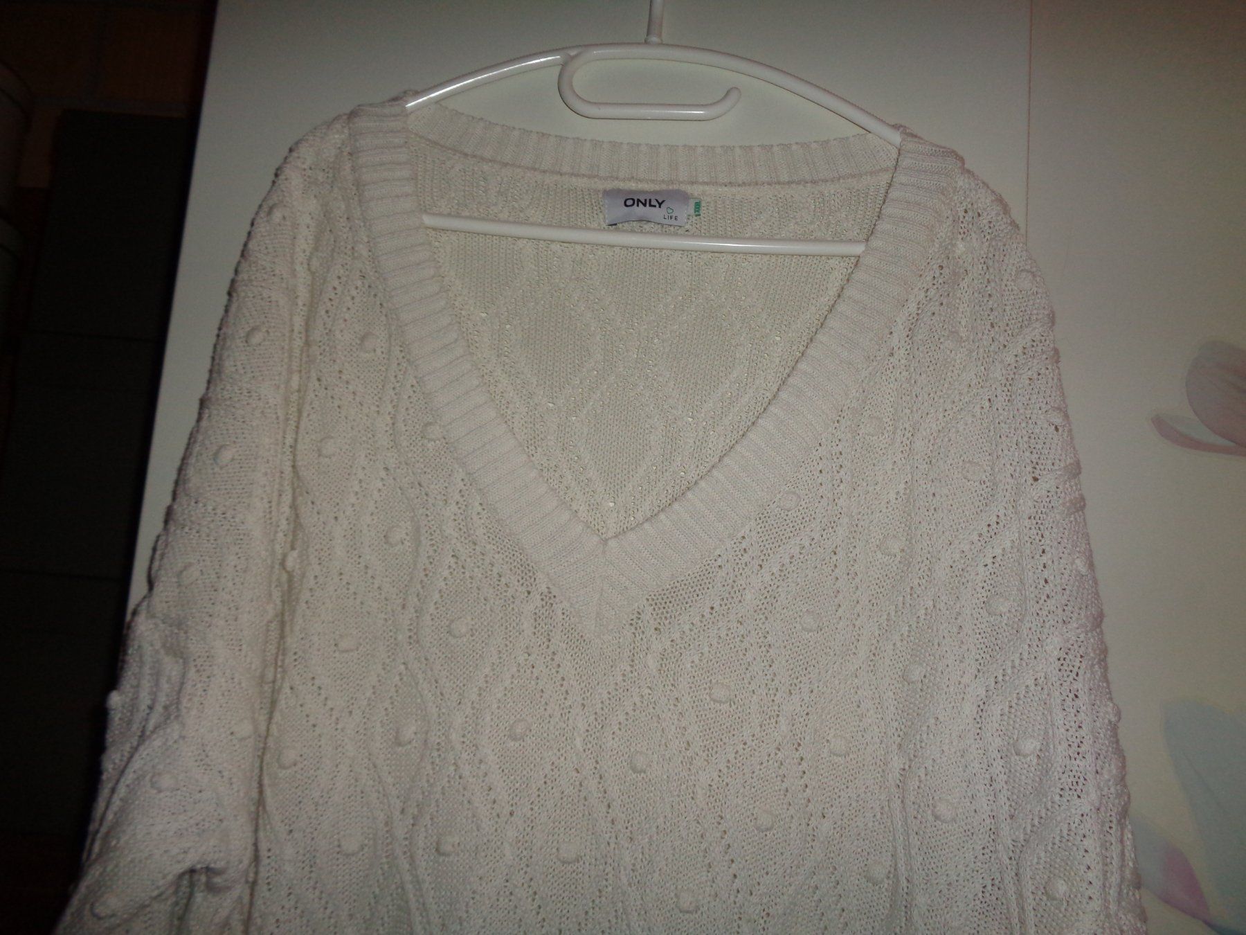 Only Maglioni & Felpe: *** Langer Pullover *** / mit Knölleli / ONLY / Baumwolle – Usato da Othmarsingen venduto da Leuchtturmlady 1