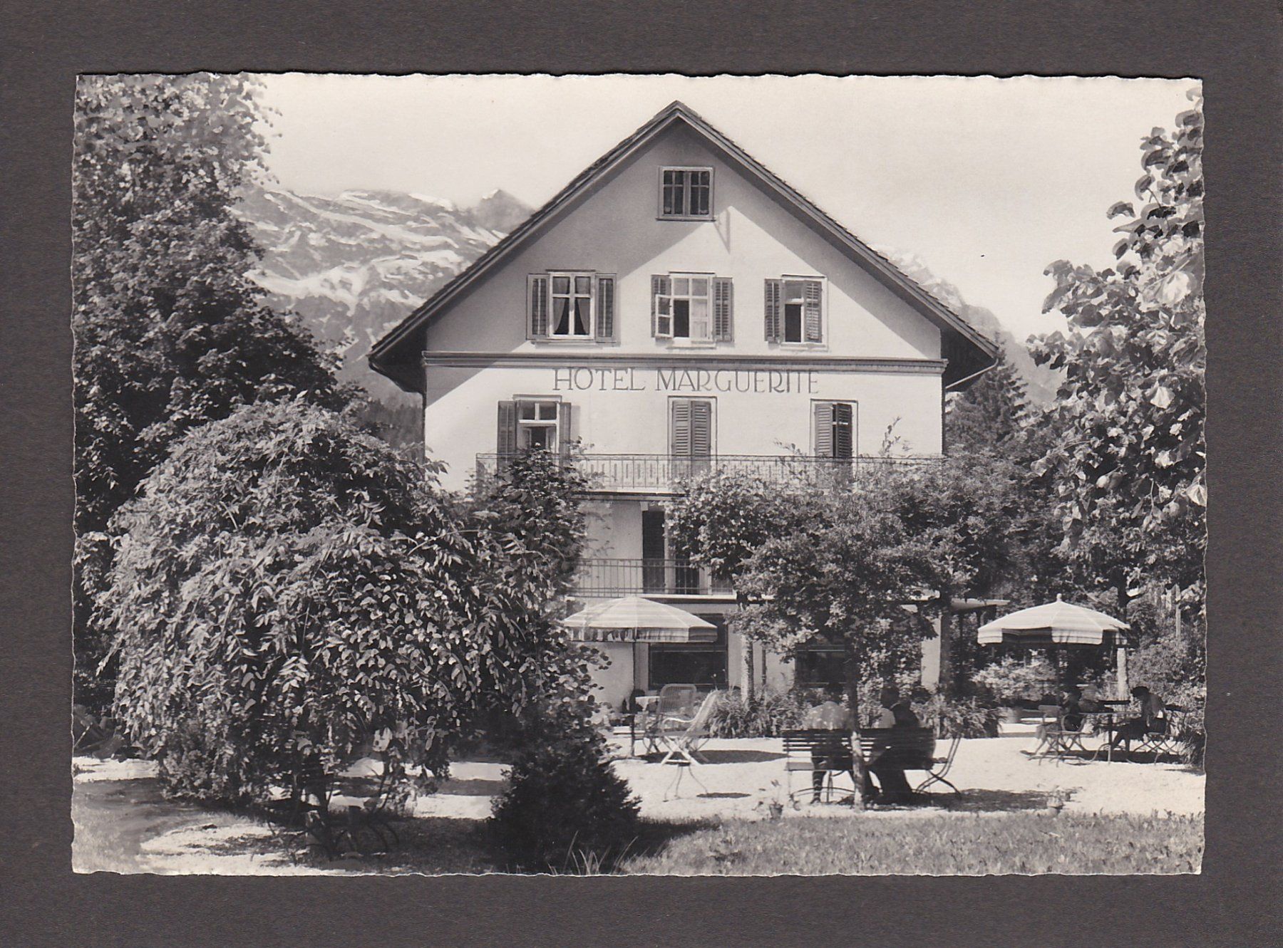 Cartoline postali: ENGELBERG Hotel Marguerite – Usato da Reiden venduto da cinfis