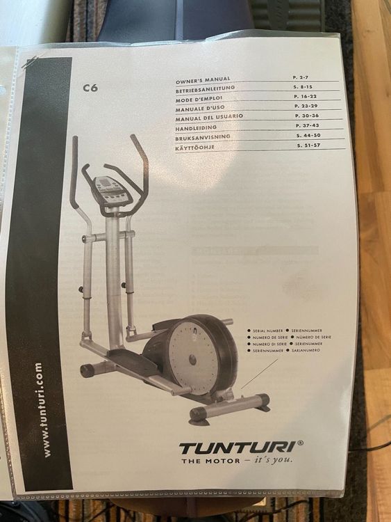 Tunturi on sale c6 crosstrainer