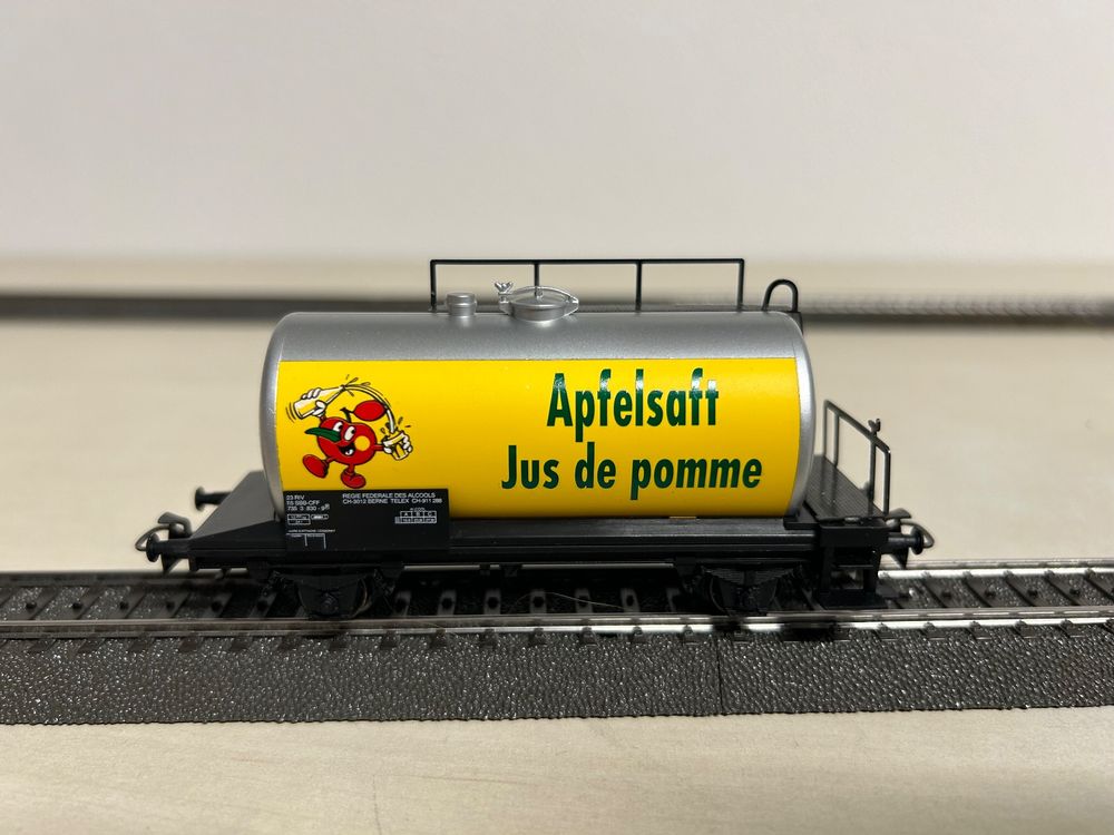 Märklin 84441.4 Apfelsaft Kesselwagen Mostli SBB H0 (Neu und ...