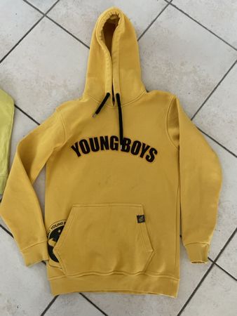 Kapuzenpullover Hoody YOUNG BOYS Gr.164 gelb 