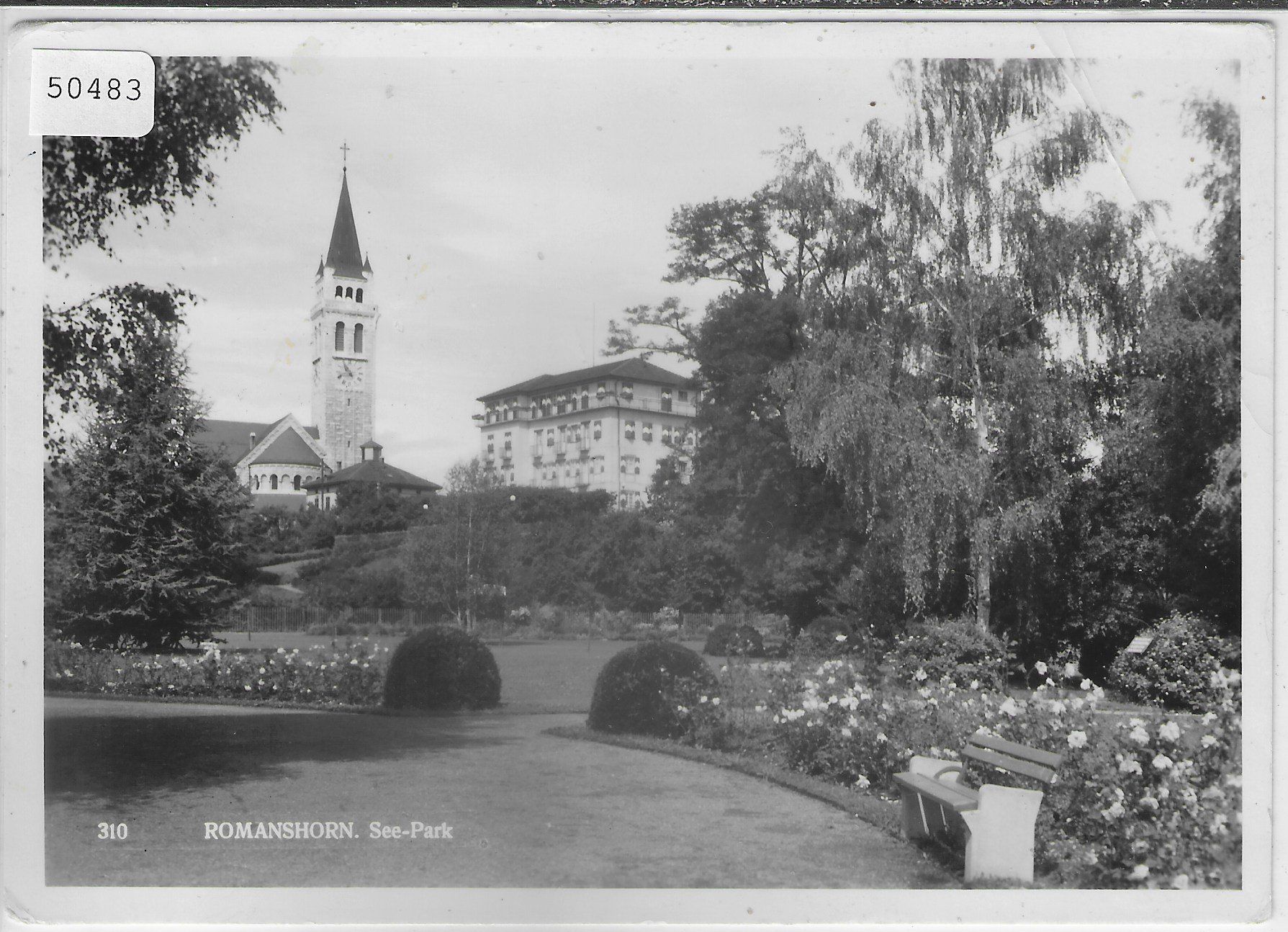 Cartoline postali: Romanshorn - See-Park – Difettoso da Ettingen venduto da Kartenplanet