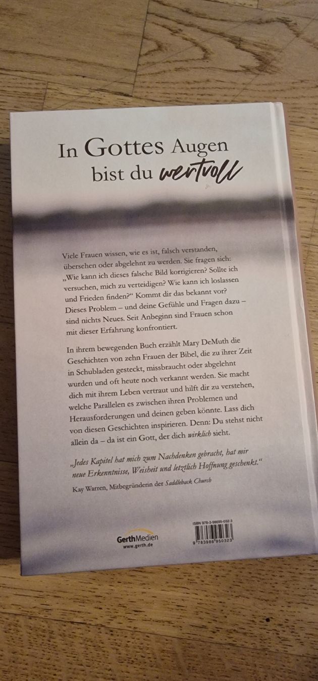 Bücher: Buch Ein Gott, der mich sieht von Mary DeMuth – Gebraucht aus Arbon von sar_l7ll 1
