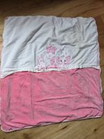 Schlafsack pink Tiere Grösse 80 guter Zustand