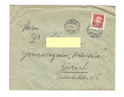 Pro Juventute 1927 Ganzsache 20er Vollstempel Ausgabemonat