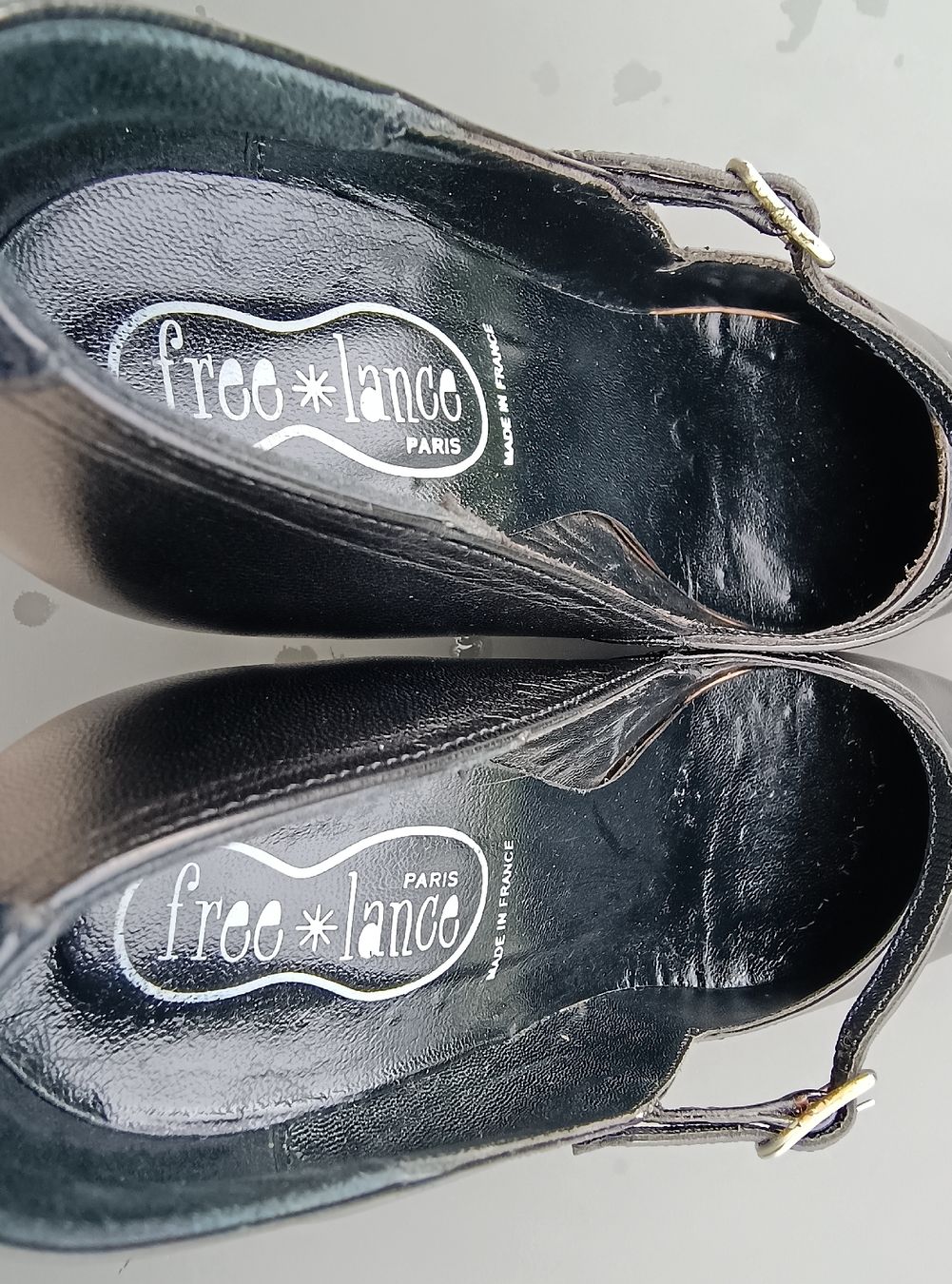 Scarpe da donna: Escarpins bouts pointus cuir noir Free Lance 36,5 – Usato da Genève venduto da Brachiopode 6