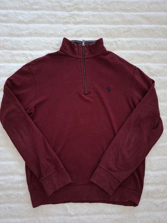 Ralph Lauren bordeaux, taille S, parfait pour l'automne