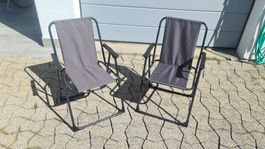 Campingstühle Klappstühle 2 Stück