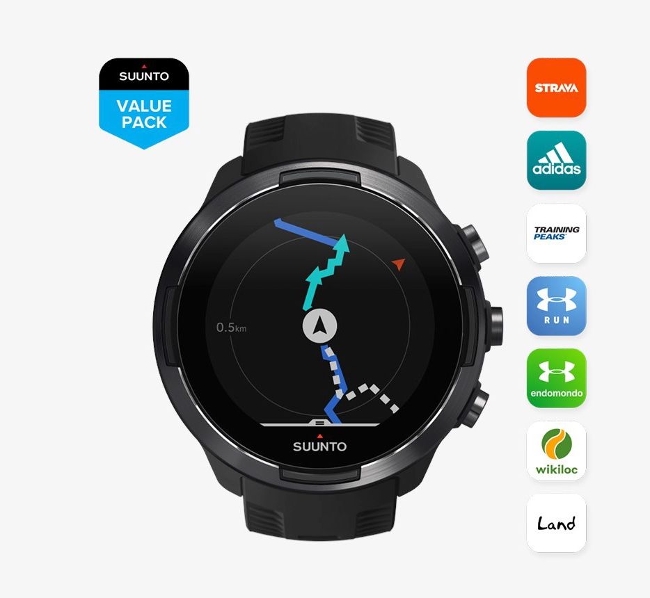 Suunto Smartwatch: Suunto 9 Baro Black – Gebraucht aus Oberwil-Lieli von