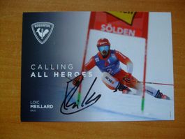 LOIC MEILLARD (CH) AUTOGRAMMKARTE TOP