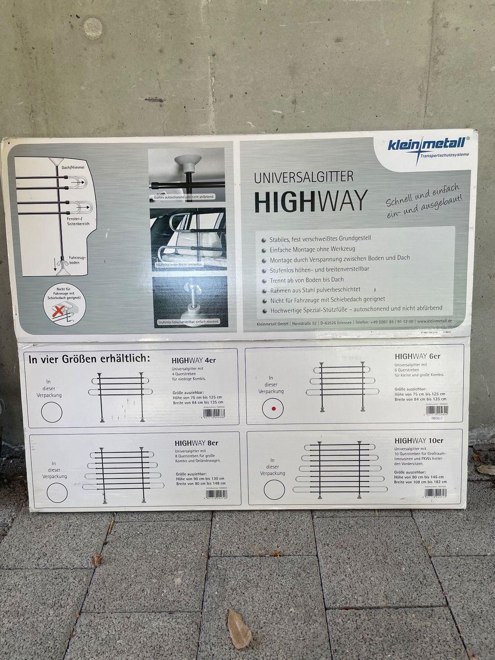 Käfige, Transport & Sicherheit: Hundegitter Highway 6er – Neu und originalverpackt aus Wetzikon ZH von han_8j58 1
