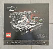 Lego 75329 Death Star trench run diorama