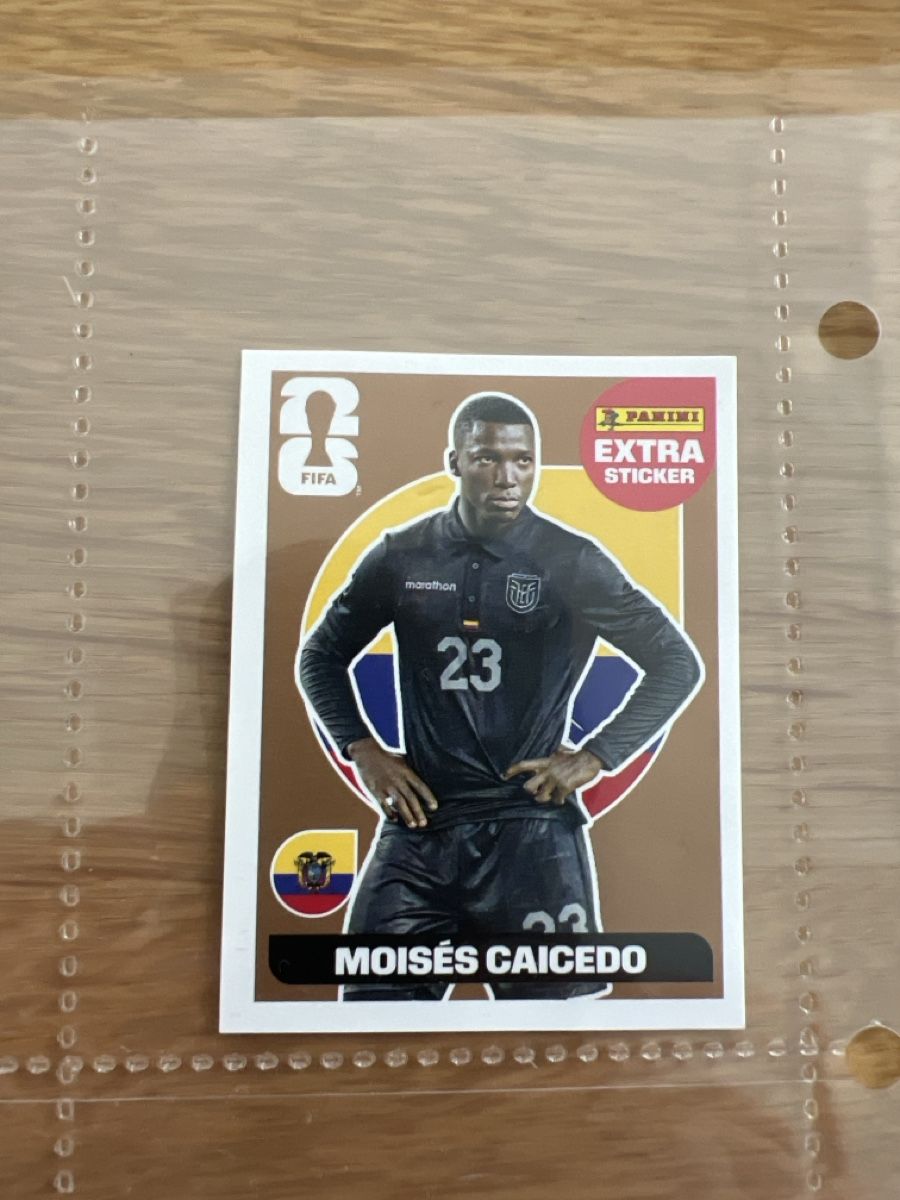Panini Carte collezionabili: Moisés Caicedo – Nuovo (secondo la descrizione) da Männedorf venduto da Christimm79