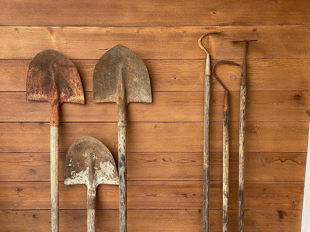 Tutti gli attrezzi: Diverse Gartenwerkzeuge – Usato da Schwanden-Brienz venduto da Belvedere_ 1