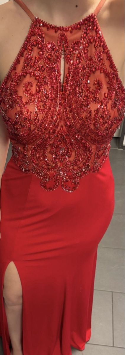 Robes: Abendkleid Rot Grösse 34/36 – D'occasion à Aarau Rohr par netasa 1
