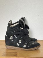 Isabel Marant EU 40 Black, Schwarz Wedge Sneaker