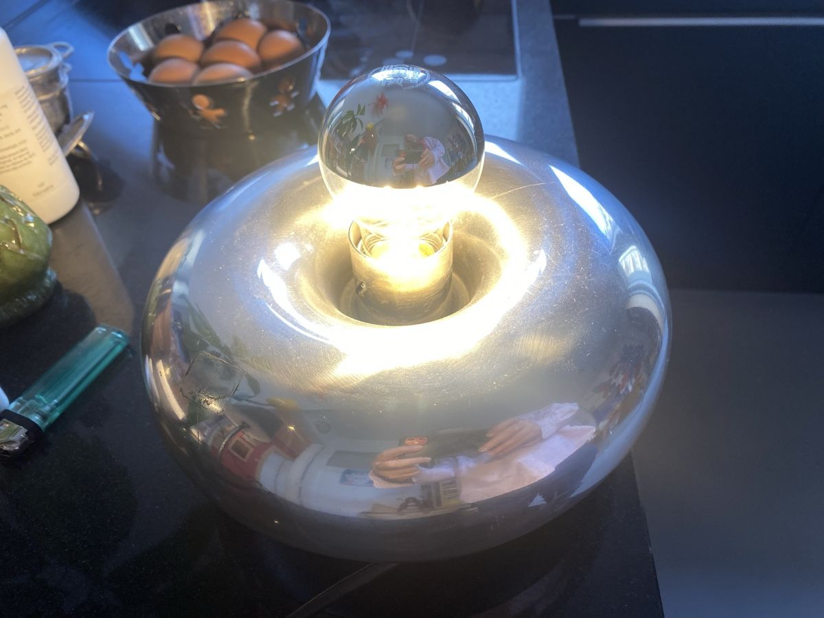 Lampade: Lampe Pox, design Ingo Maurer – Usato da Lausanne venduto da Csamadhi 7