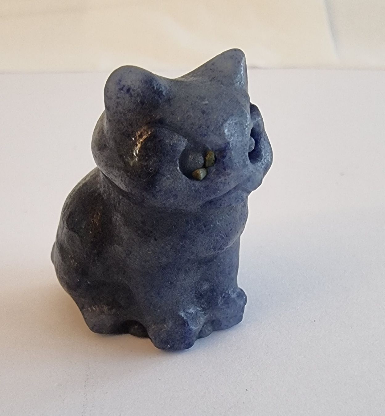 Figuren: Aventurin blau Katze Statue / Figur – Neu und originalverpackt aus Menziken von Mirager 2