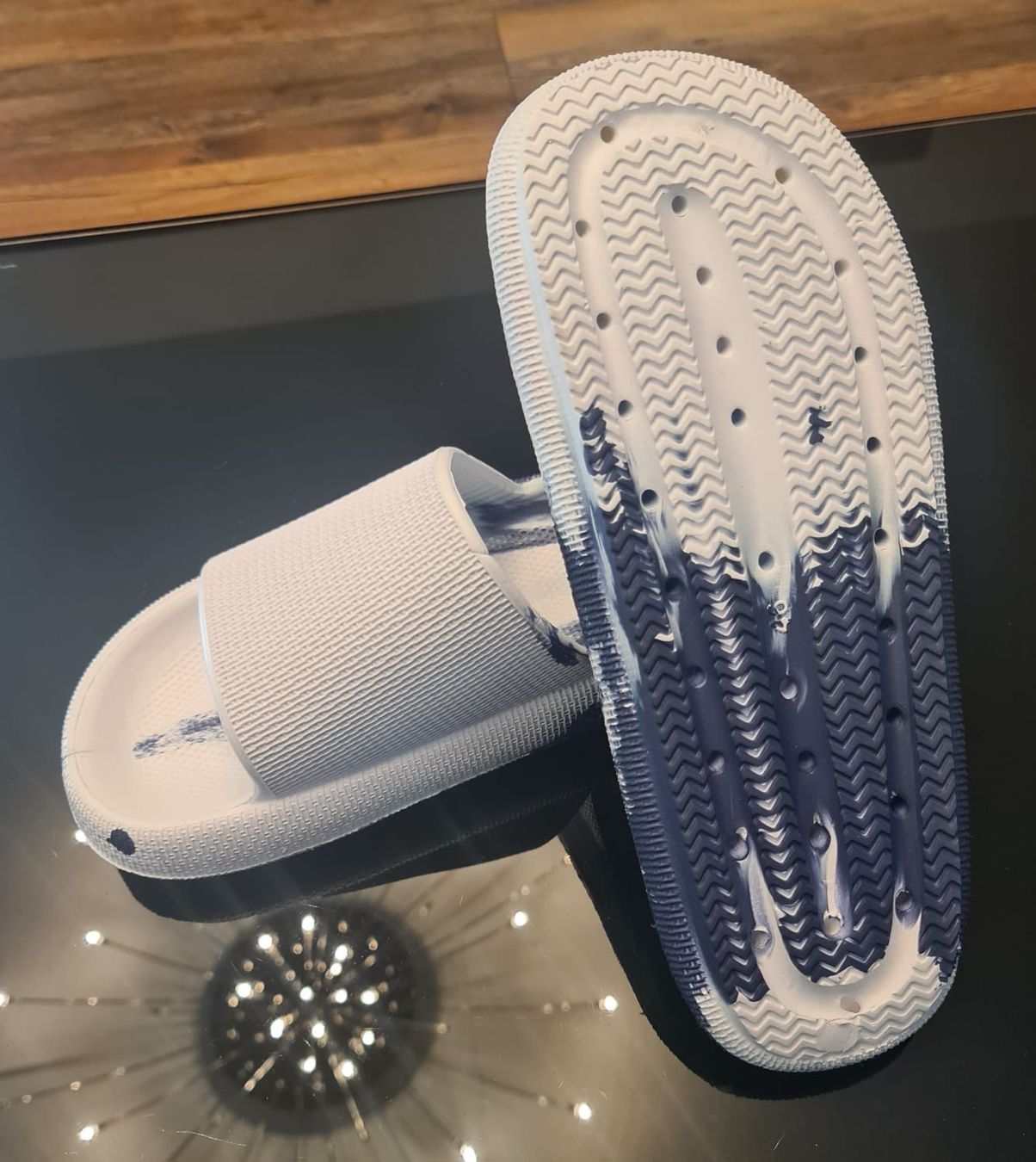 Scarpe da uomo: Neue Badeschuhe Slides Größe 46 – Nuovo e nell'imballaggio originale da Zürich venduto da ok1 2