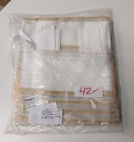 Neue Schalgarnitur 2 Fertigvorhänge 215 cm beige