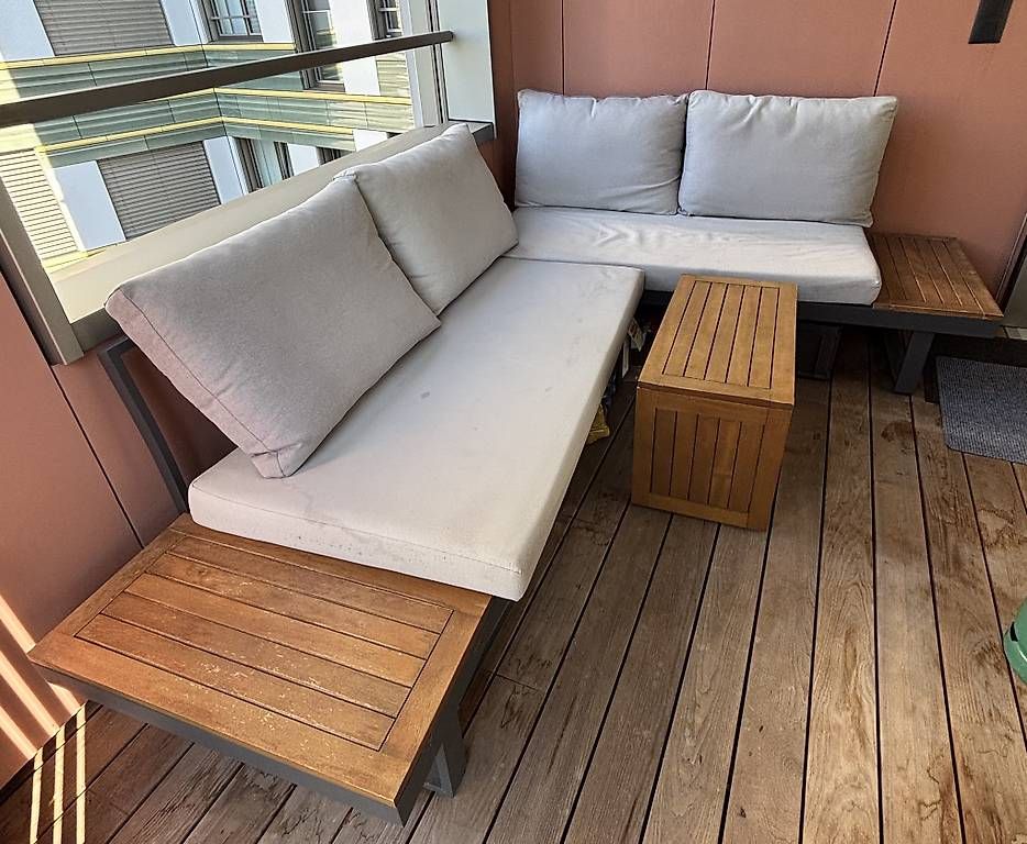 Divani: Garten- / Balkonmöbel Lounge Set variabel zusammenstellbar – Usato da Zürich venduto da roo_8xd6