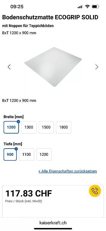Tapis de sol: Bodenschutzmatten von Ecogrip – D'occasion à Embrach par NWN20