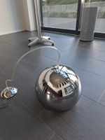 Kugelleuchte Chrom Silber Metall gebraucht