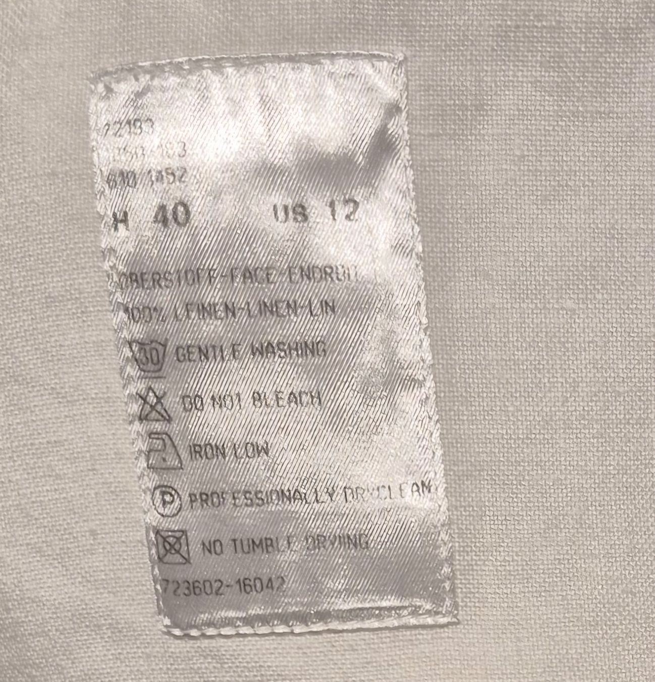 Bogner Giacche: Weisser Leinenblazer, Gr. 40 BOGNER – Usato da Zürich venduto da Roberto040 5