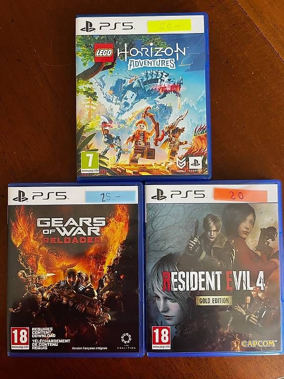 Sony Giochi: 2 Giochi PS5: Lego Horizon, Gears. – Usato da Sonvico venduto da ron_t8dh