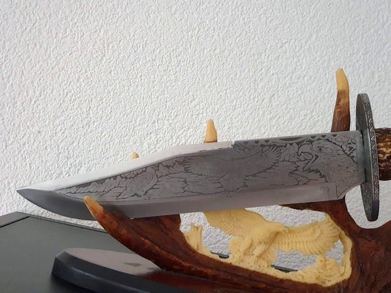 Coltelli: Adler-Messer-Schwert-Dolch-Indianer – Nuovo e nell'imballaggio originale da Würenlos venduto da Sadhu2 2