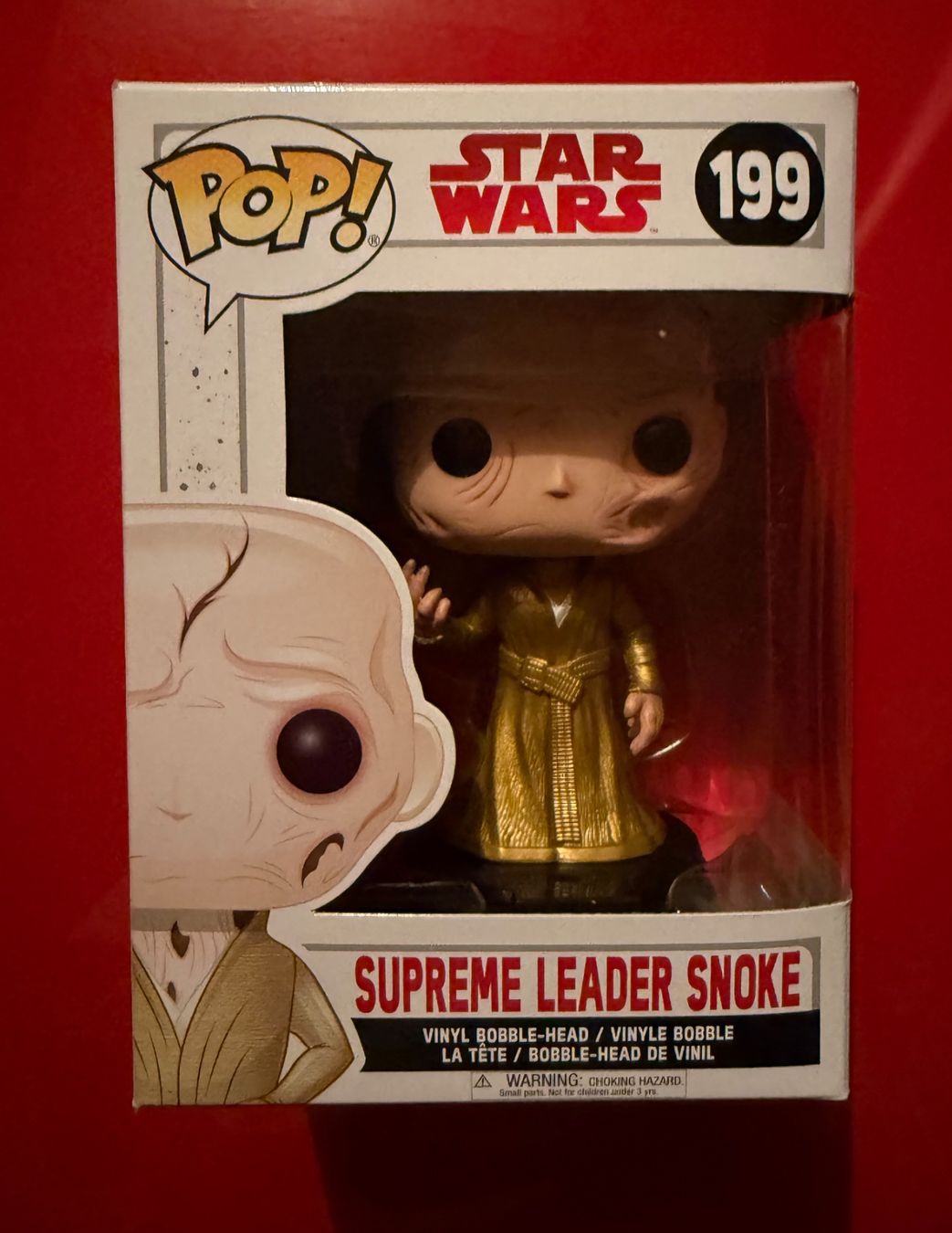 Funko Figuren: Funko Pop! Star Wars - Supreme Leader Snoke – Neu und originalverpackt aus Moudon von CollectorGeek