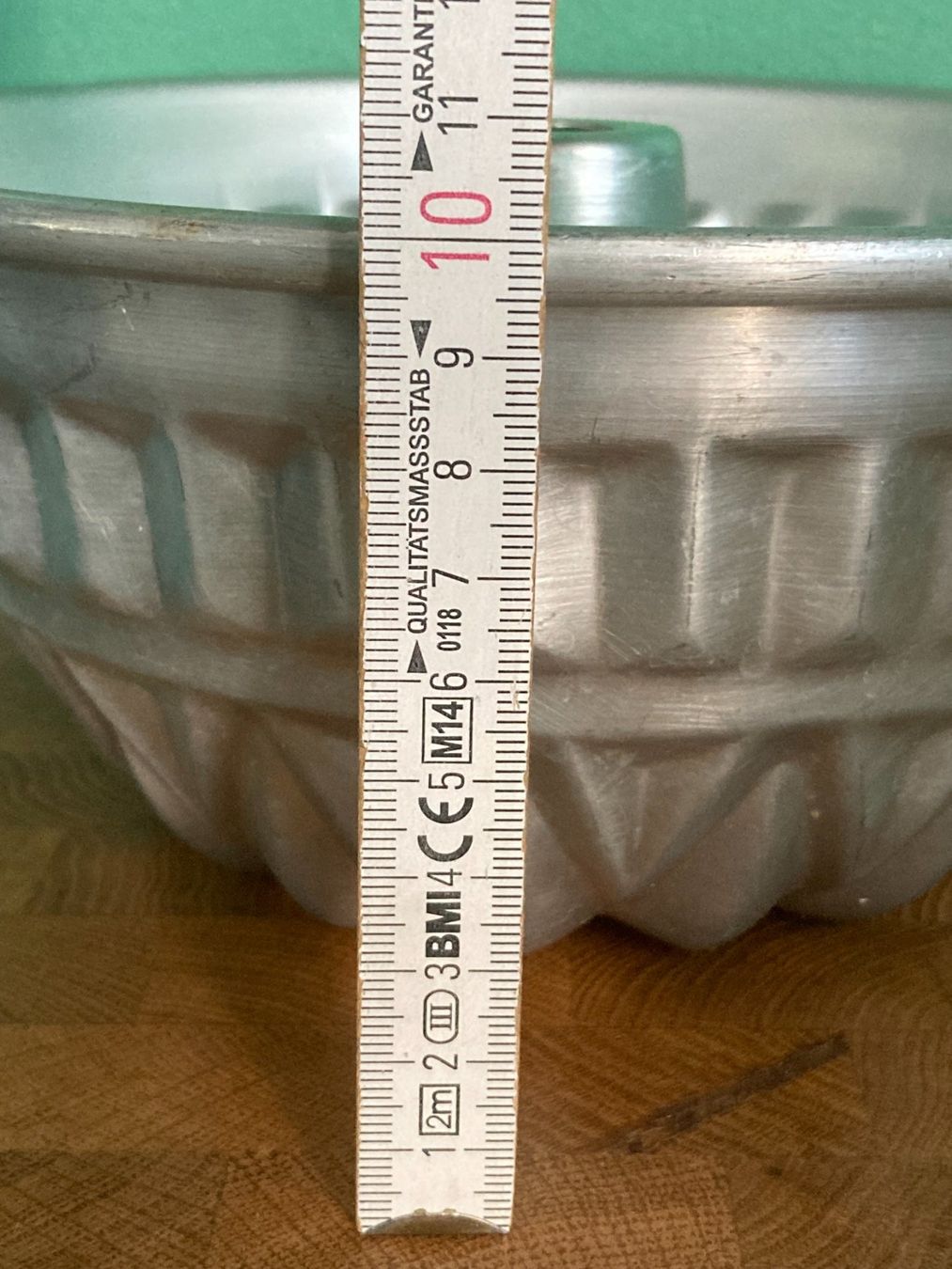 Teglie da forno: Sigg Weissblech Gugelhopf-Backform Gr. 20 Vintage – Usato da Subingen venduto da ArtBead 4