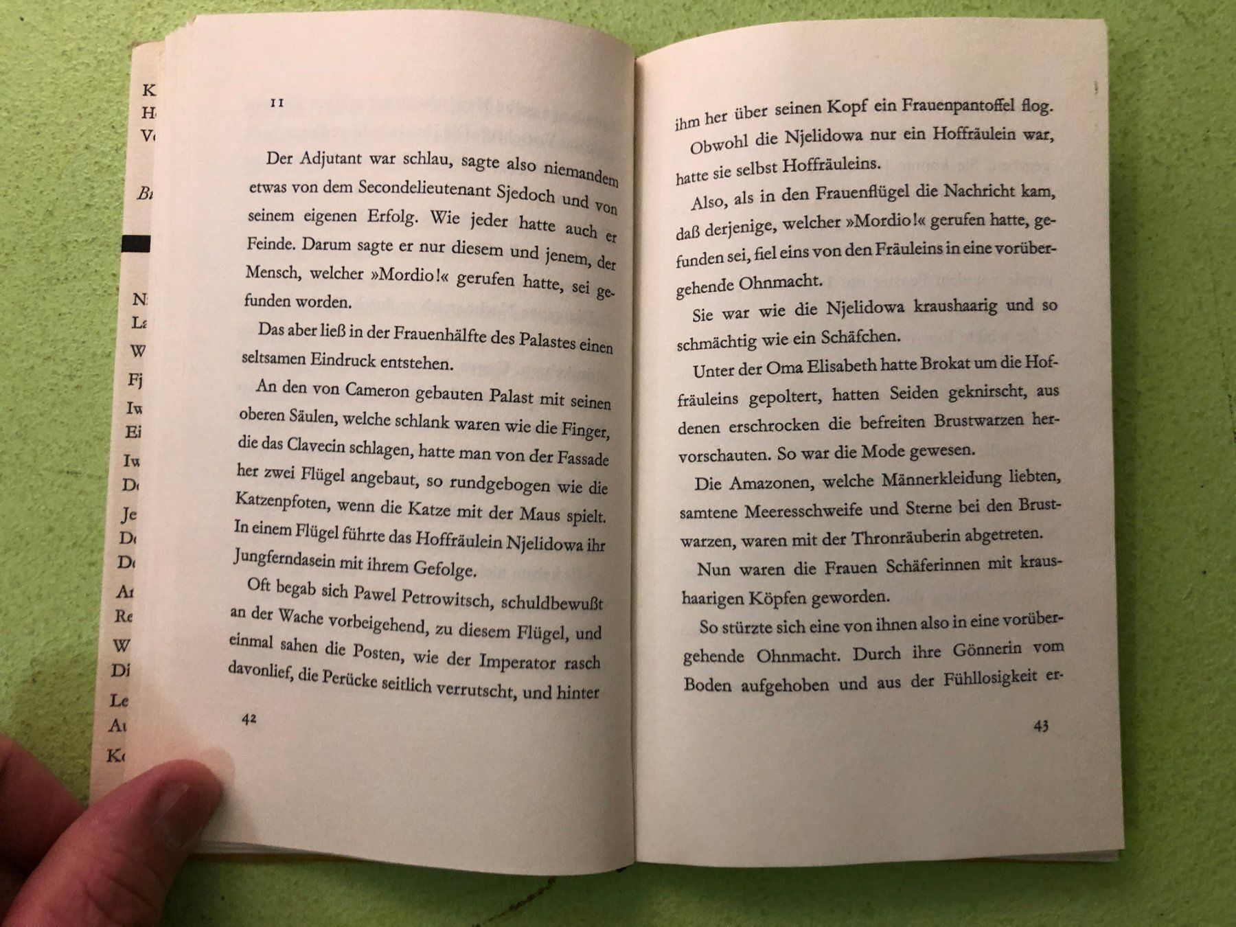 Libri: Juri Tynjanow: Secondlieutnant Sjedoch. – Usato da Zürich venduto da allp 6