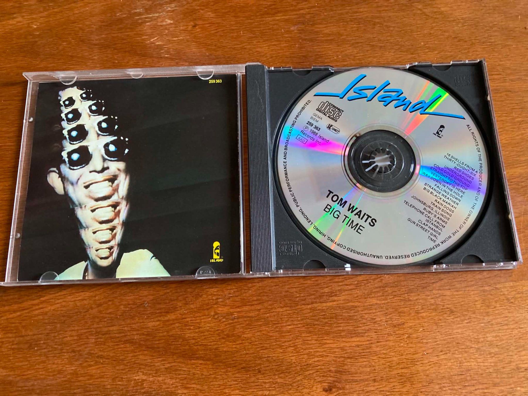 CDs: Tom Waits - Big Time CD – Gebraucht aus Lausanne von sim_bc8q 2
