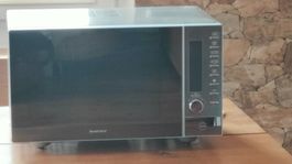 Edelstahlmikrowelle SMW 900 EDS B2 mit Grill- und Heissluft