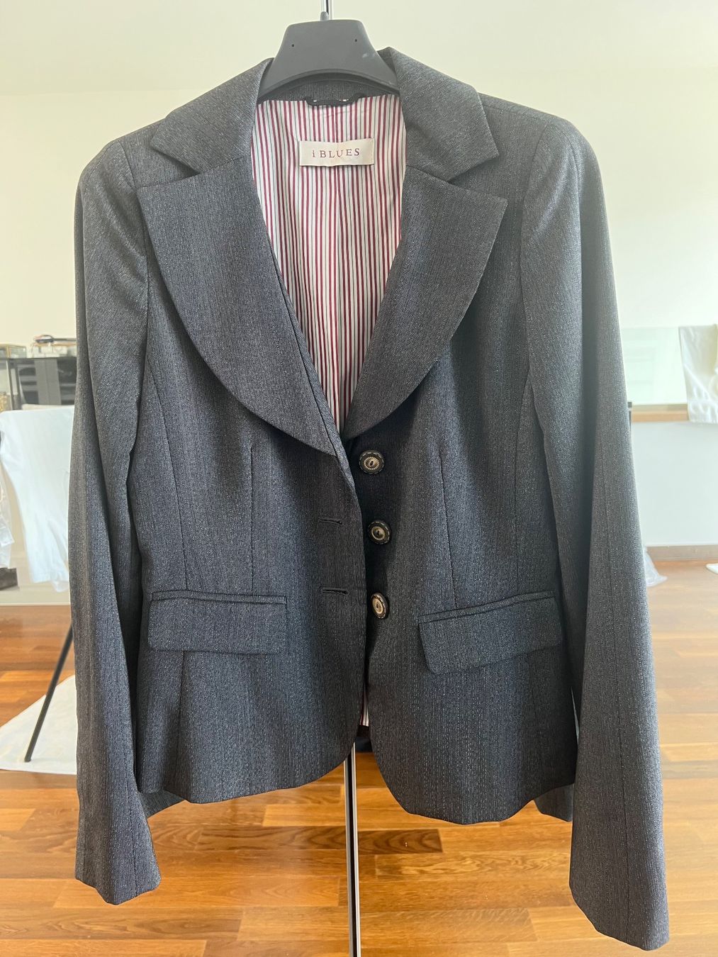 Giacche: iBLUES blazer DE34 grey, wool-blend – Usato da Zürich venduto da s4mister