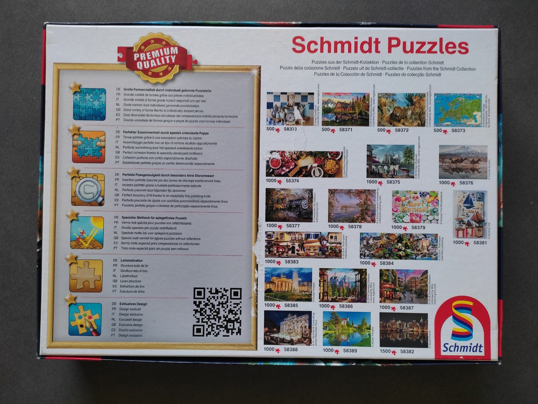 Puzzle: (24) Schmidt, Weltall, 1000 Teile – Usato da Luzern venduto da Hallo13 2