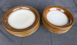 Assiettes vintage années 70, Original Gerzit