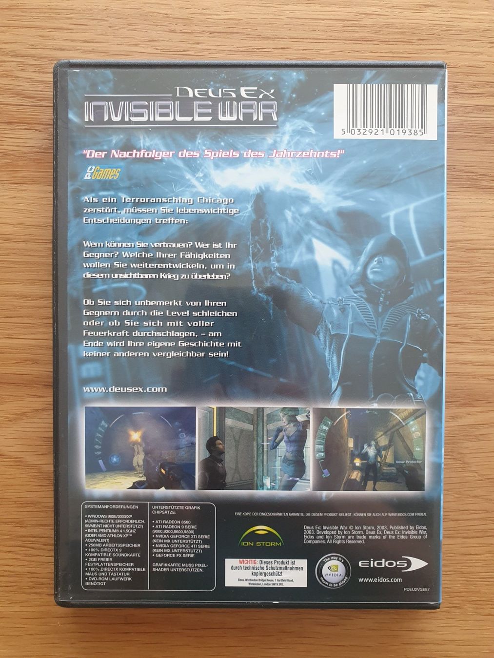 Giochi: PC Game Deus Ex (2000) Big Box + Invisible War + Bonus – Usato da Greifensee venduto da perfectioN88 6