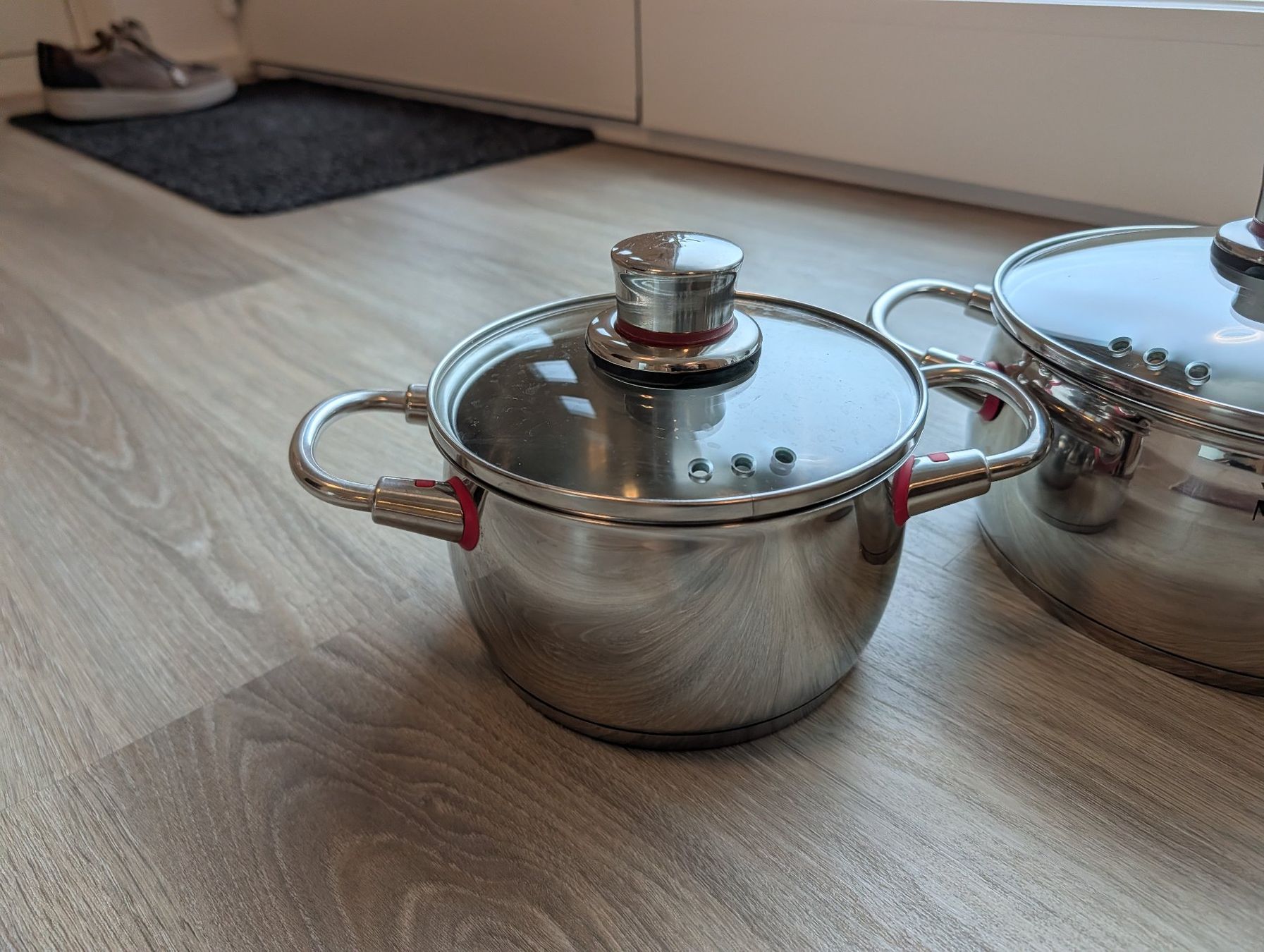 WMF Pentole: WMF Kochtopf Set 4-teilig mit Deckel, gebraucht – Usato da Wil ZH venduto da ahatius 4