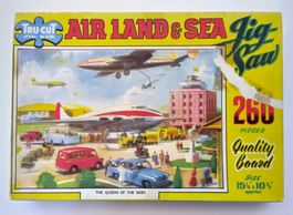 Jig Saw Puzzle Flugplatz 260 Teile  / ±50er Jahre ab Fr. 18