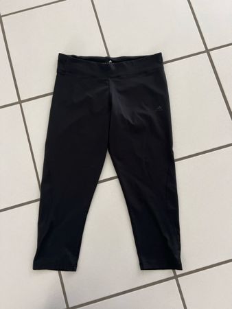 Adidas Climalite Trainingshose, Schwarz, Grösse M Damen
