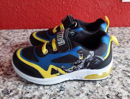 Kinder Schuhe Batman Blinklicht Grösse 25 neu