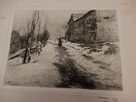Lewis Edward HERZOG (1868-1943) Radier.