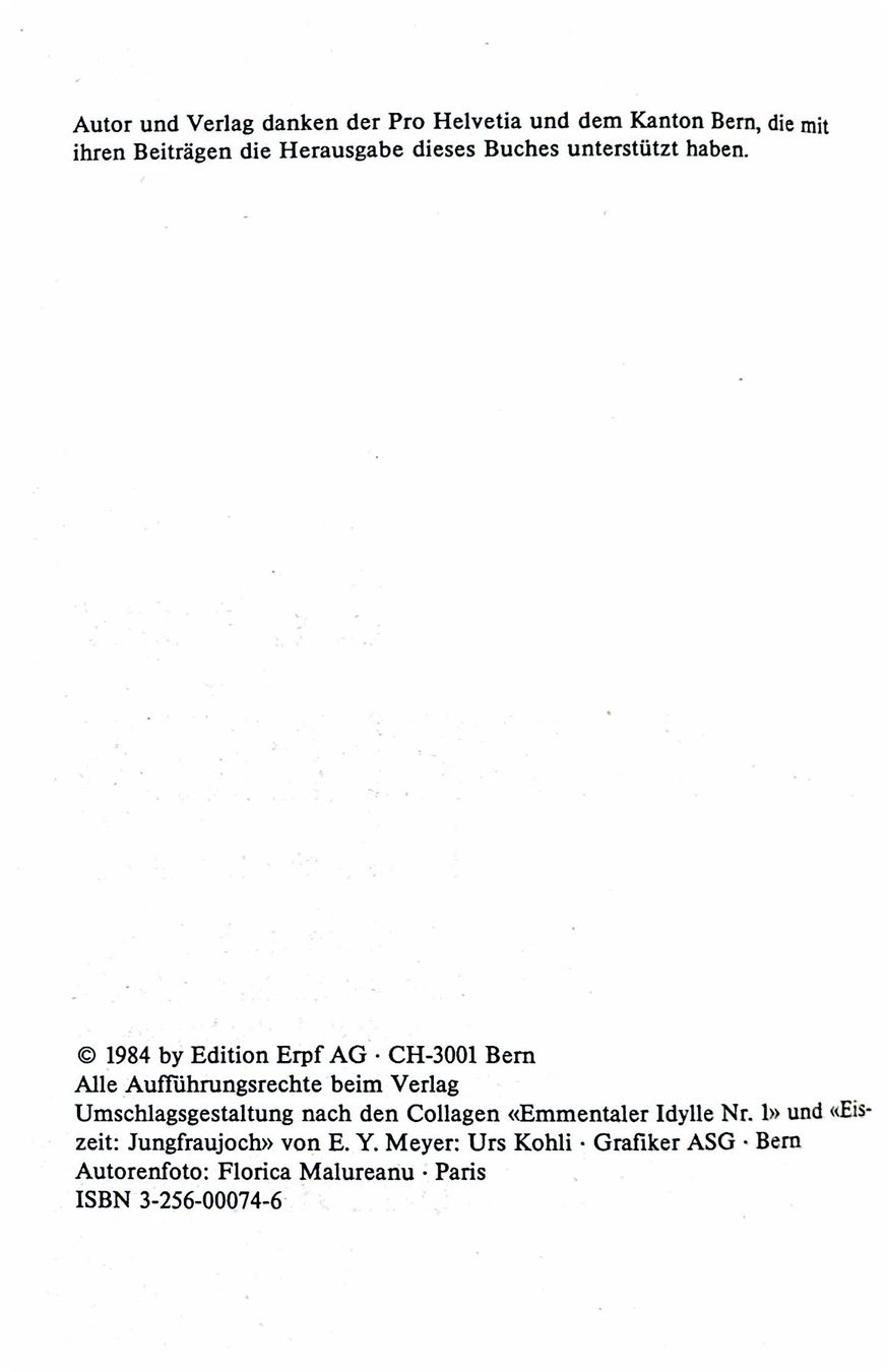 Livres: Meyer E. Y., Sundaymorning: Theaterstück – Neuf (Voir description) à Sarnen par Livres 4