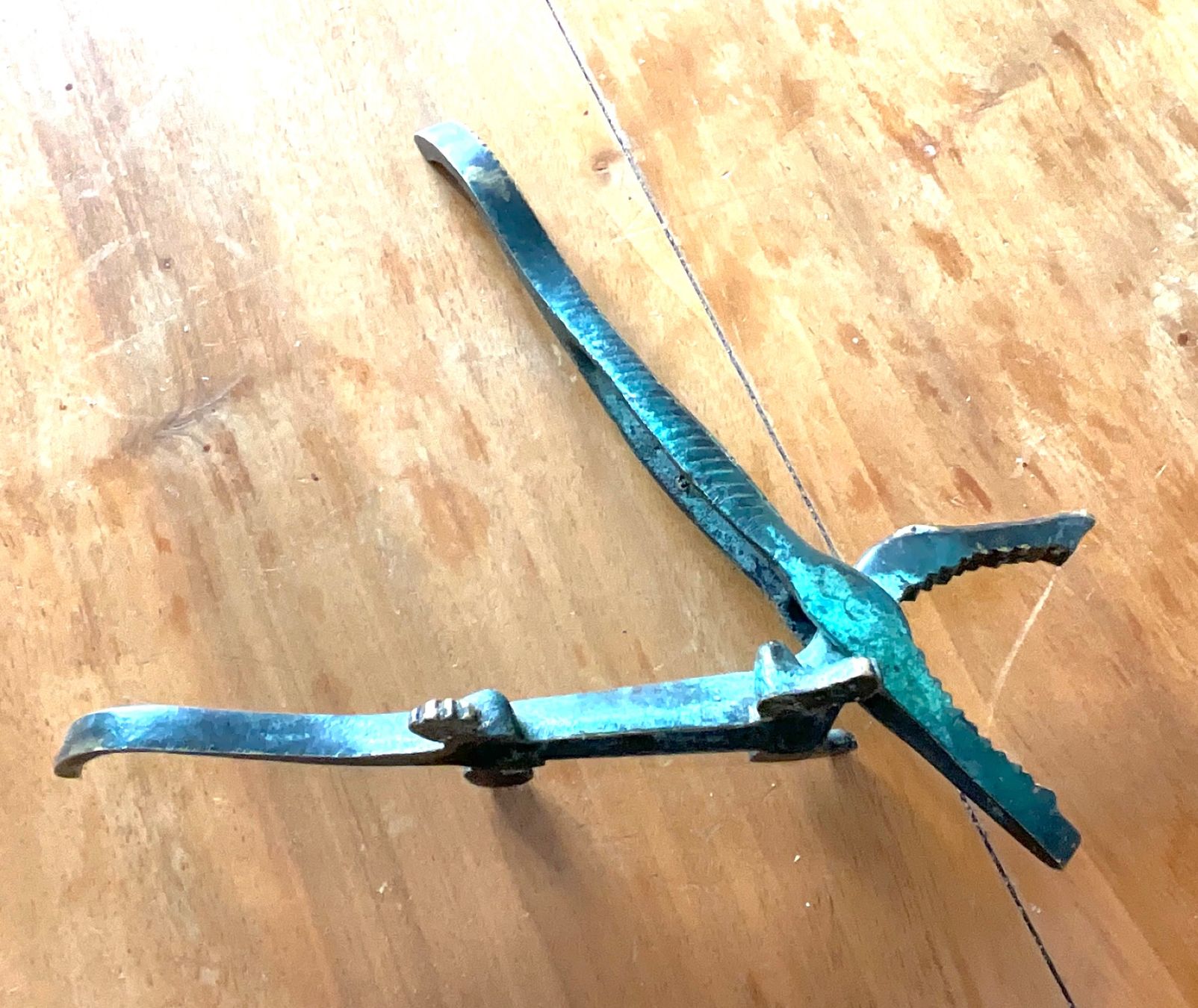 Statuette: Krokodil-Nussknacker, Vintage, Messing – Usato da Bern venduto da Ivob0 2